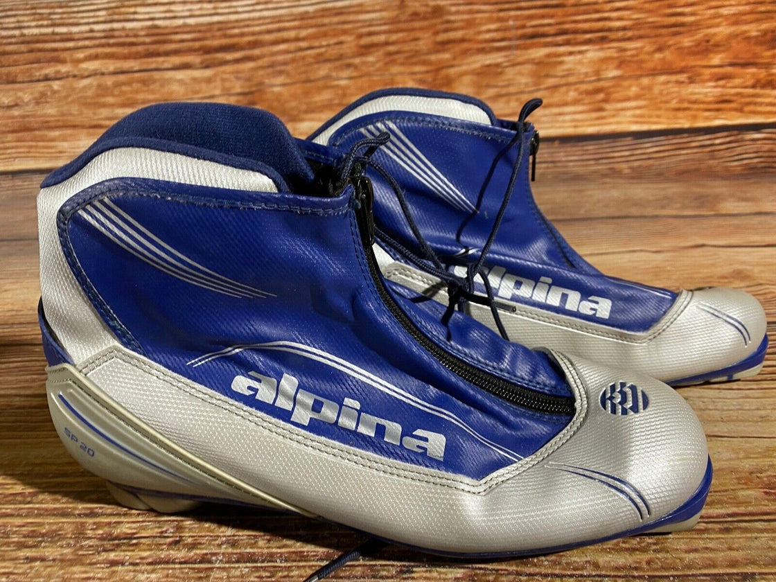 Alpina SP20 Nordic Cross Country Ski Boots Size EU44 US10.5 for NNN