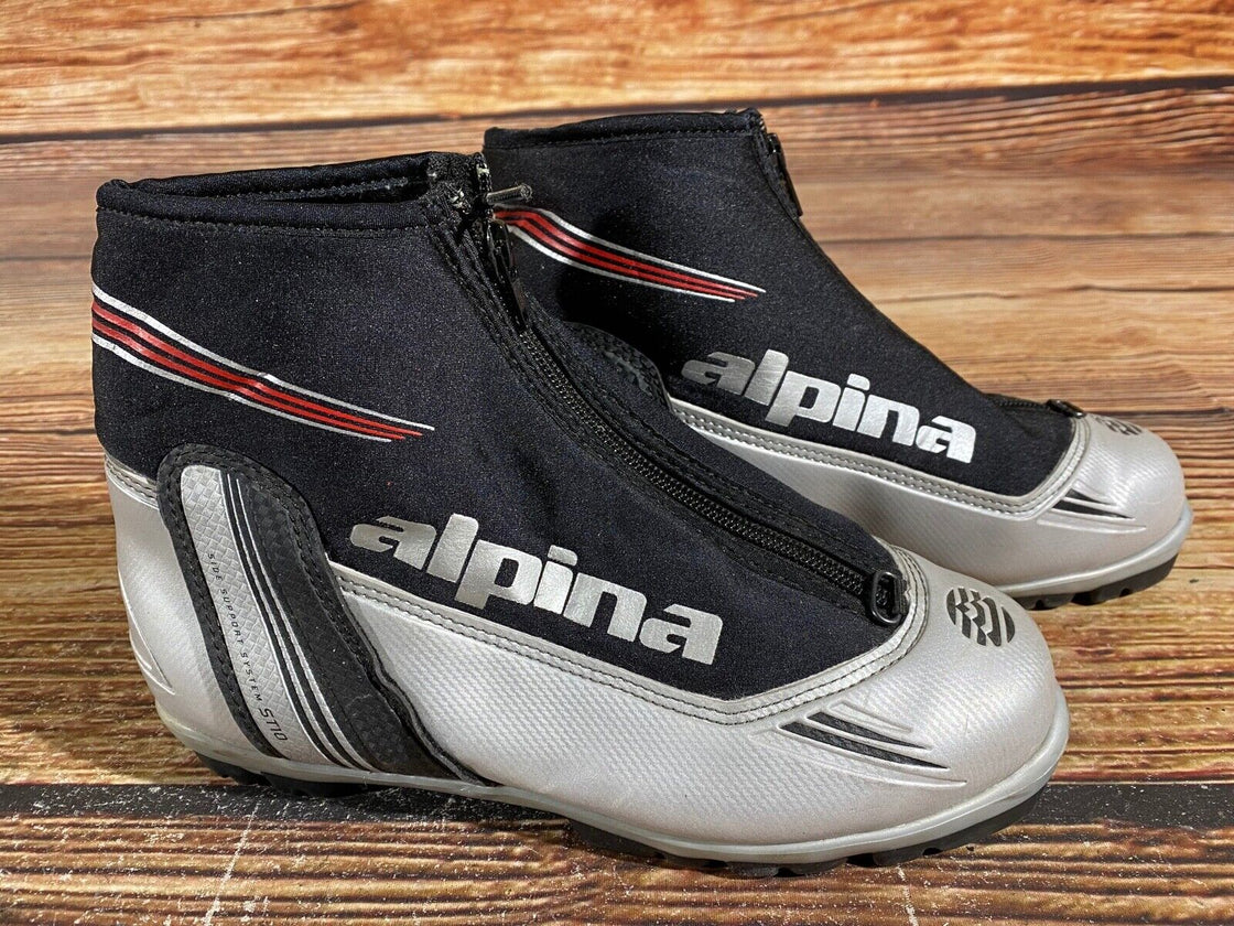 Alpina ST10 Nordic Cross Country Ski Boots Size EU37 US5.5 for NNN