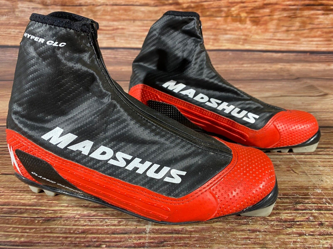 Madshus Classic Carbon Cross Country Ski Boots Size EU39 US6 for NNN