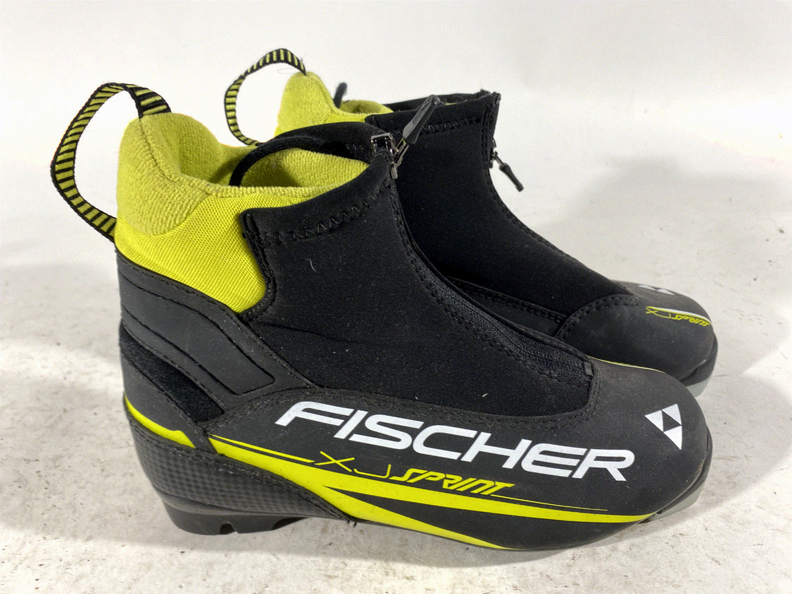 Fischer XJ Sprint Nordic Cross Country Ski Boots Size EU38 US6 NNN 548