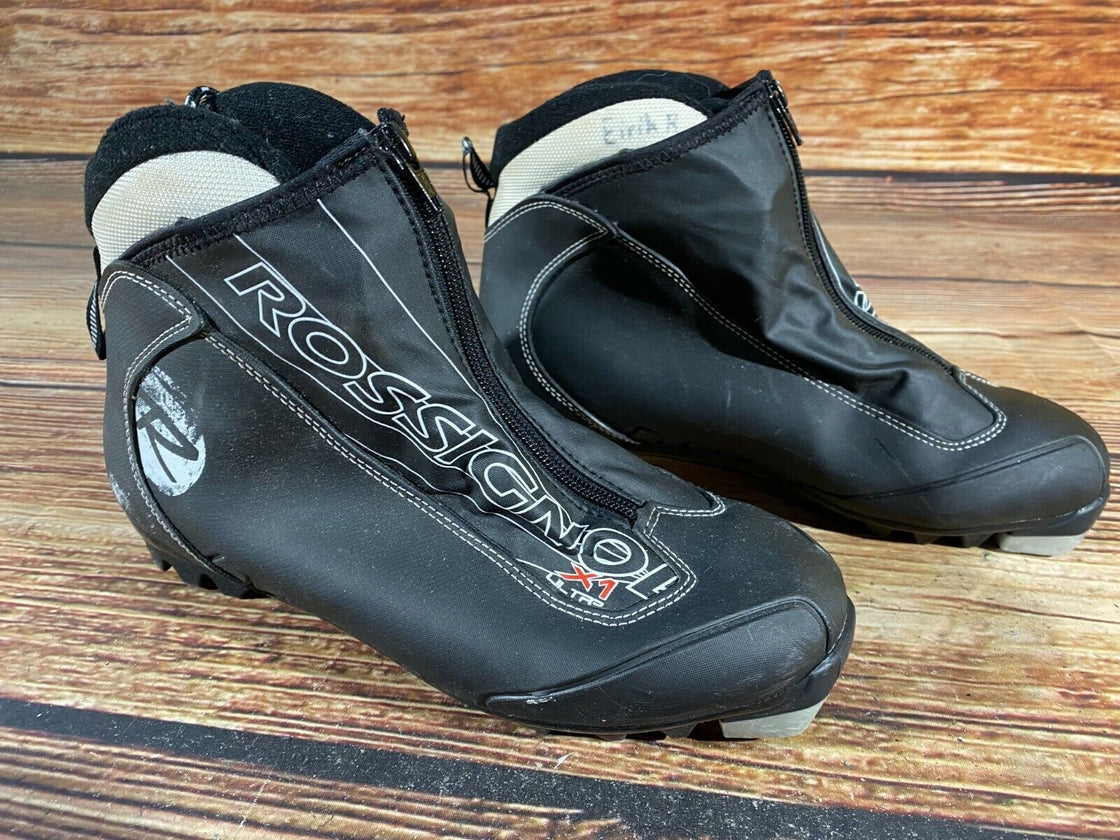 Rossignol X-Tour Nordic Cross Country Ski Boots Size EU43 US9.5 NNN bindings