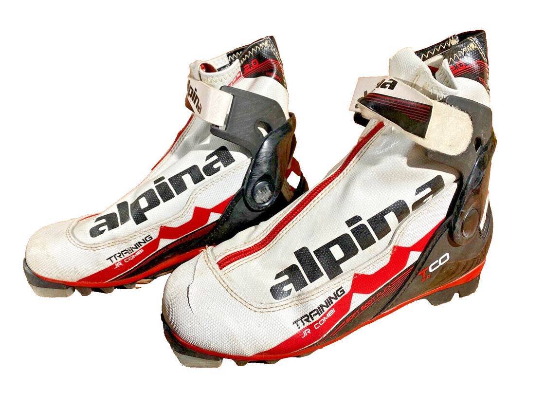 Alpina TCO 2.0 Nordic Cross Country Ski Boots Size EU37 US5 for NNN