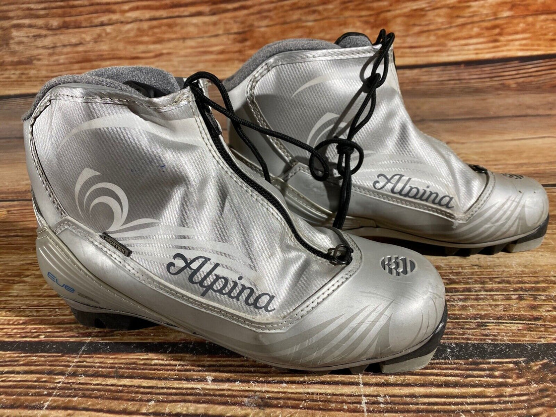 Alpina EVE25G Nordic Cross Country Ski Boots Size EU38 US6 for NNN