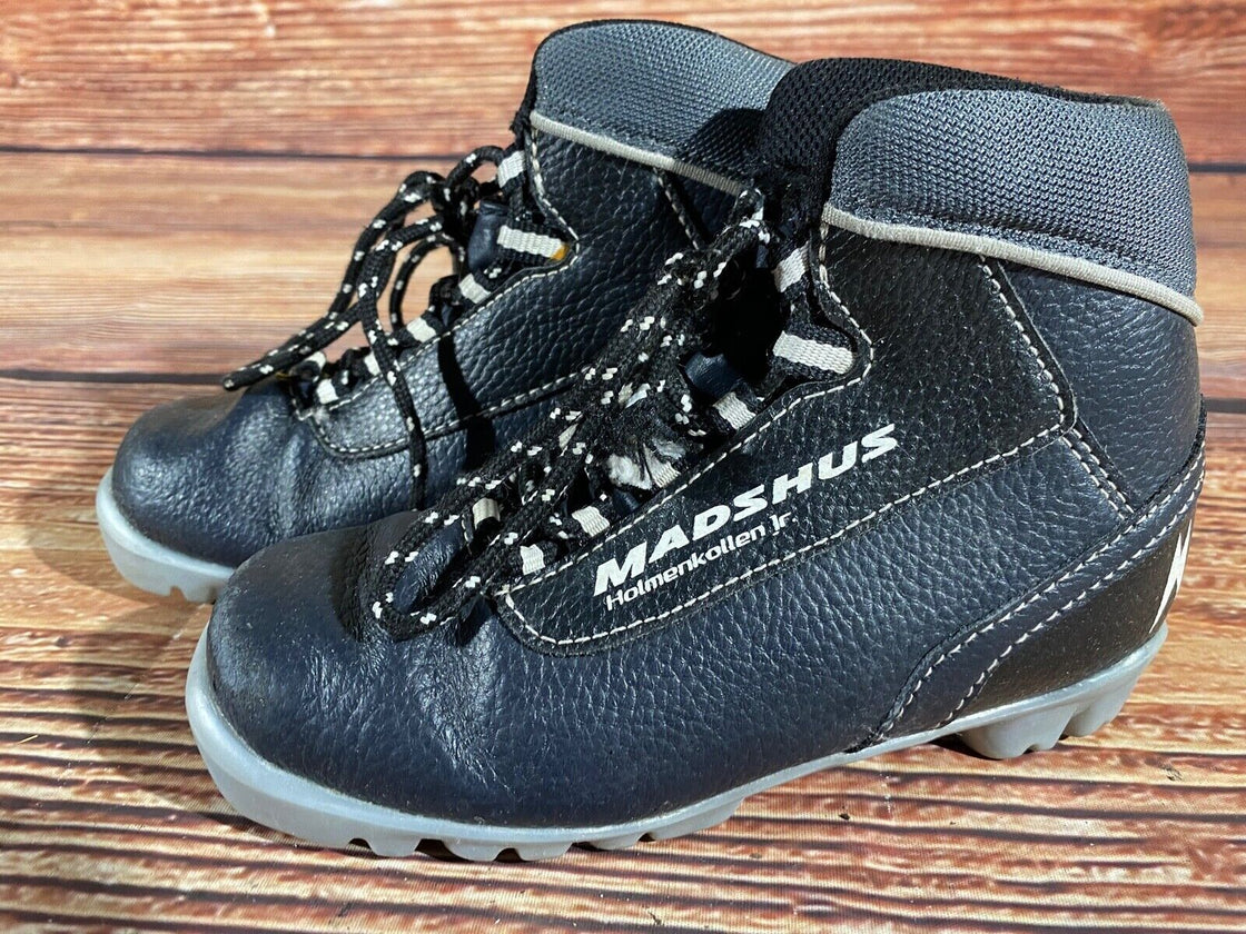 Madshus Holm Kids Nordic Cross Country Ski Boots Size EU32 US13.5 NNN M316