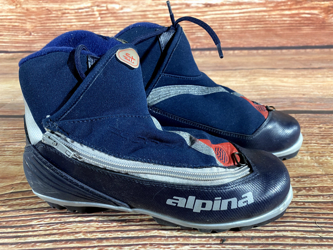 Alpina ST11 Nordic Cross Country Ski Boots Size EU39 US7 for NNN