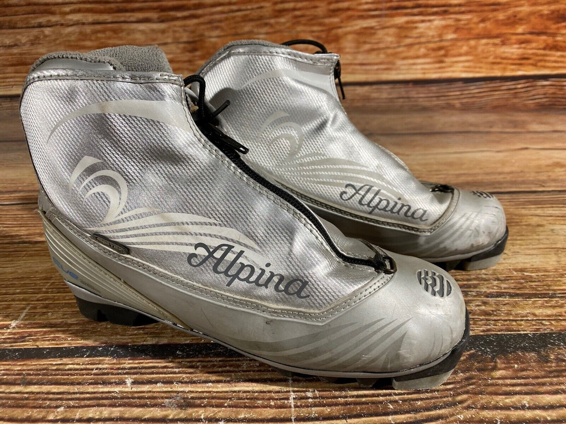 Alpina Eve28G Nordic Cross Country Ski Boots Size EU37 US5.5 for NNN