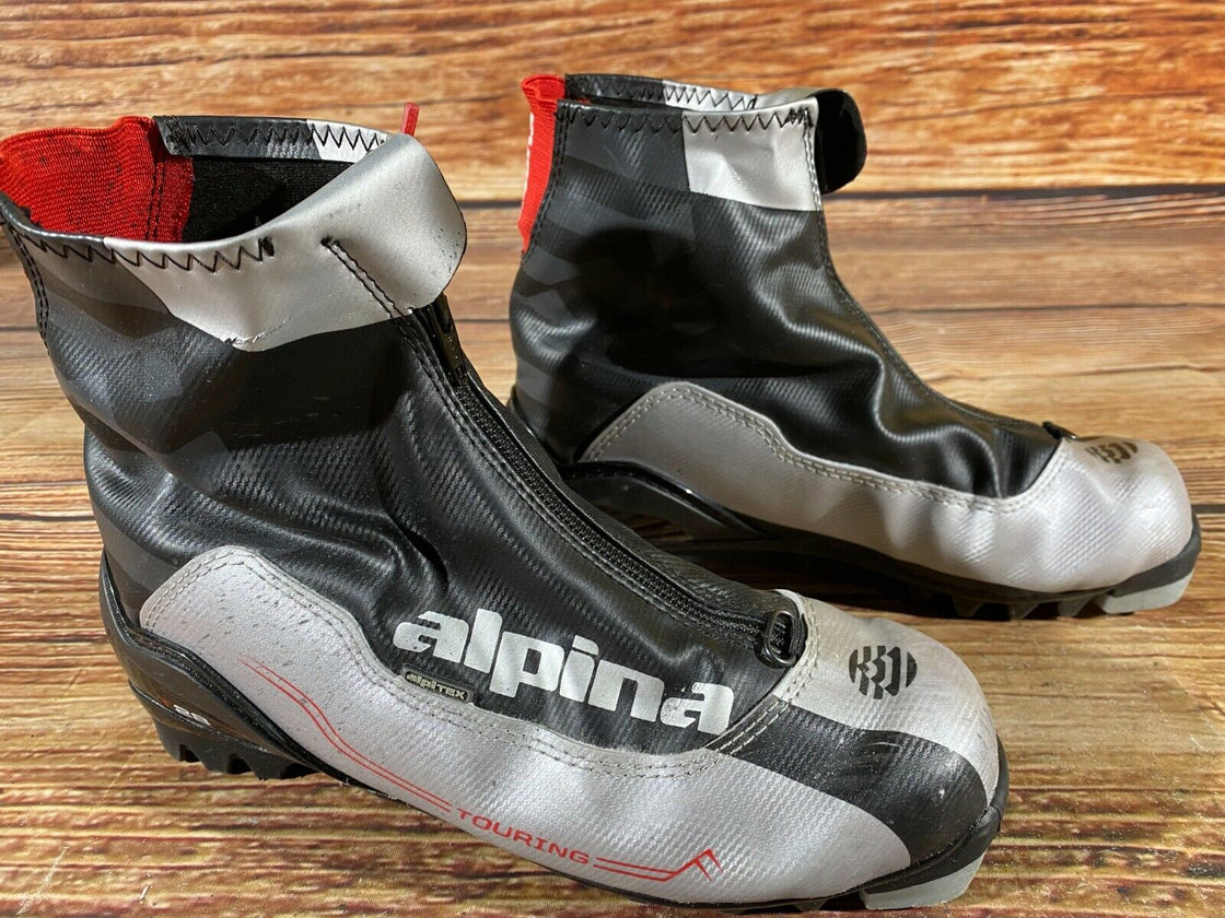 Alpina T28 Nordic Cross Country Ski Boots Size EU39 US7 for NNN