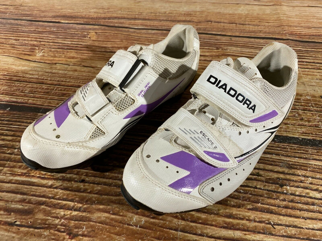 DIADORA Escape 2 Cycling MTB Shoes Mountain Bike Ladies EU38, US7, Mondo 230  D1