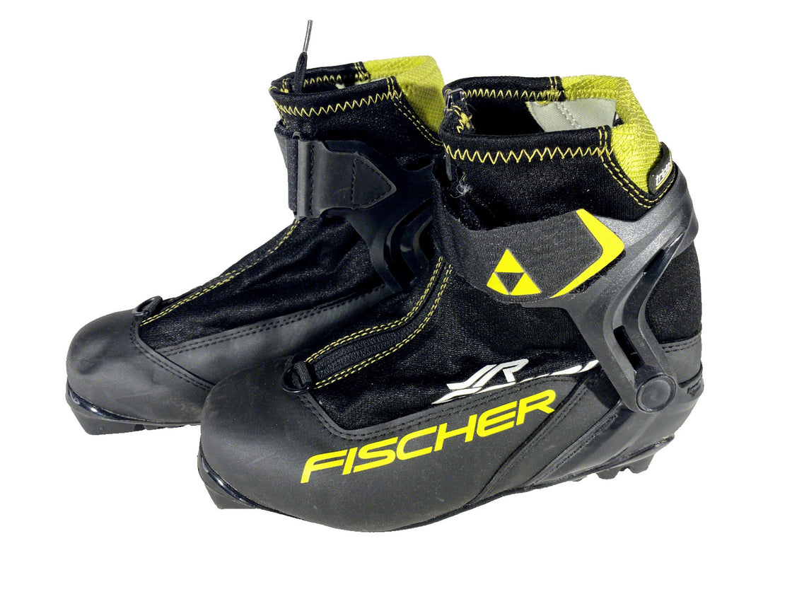 Fischer JR Combi Nordic Cross Country Ski Boots Size EU37 US5 for NNN