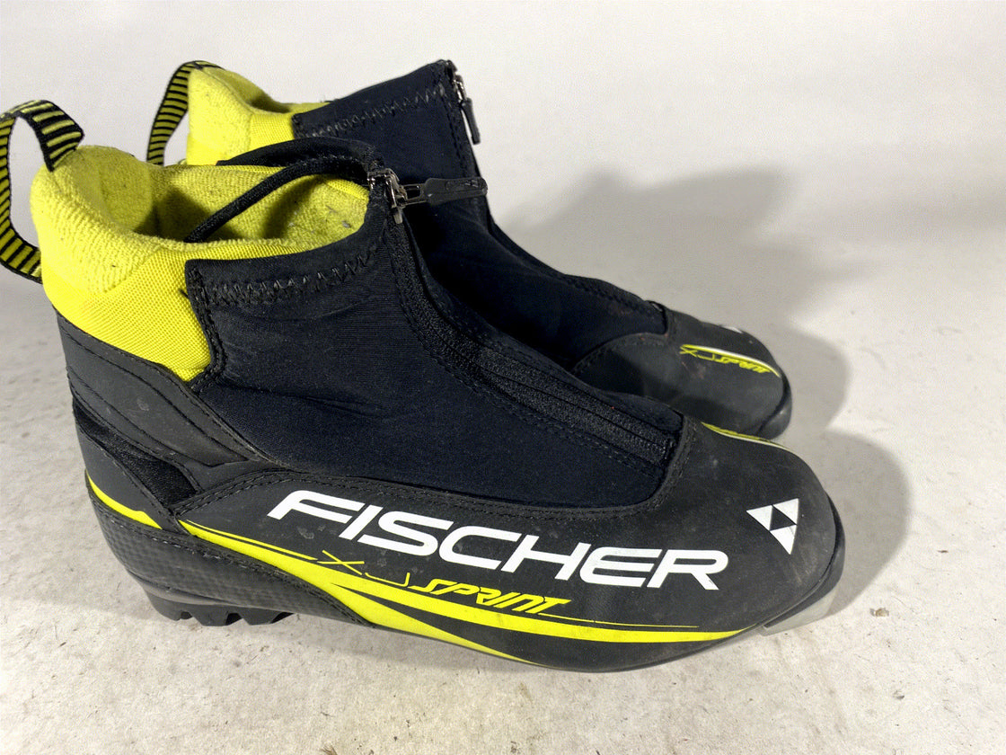 Fischer XJ Sprint Classic Nordic Cross Country Ski Boots Size EU39 US7 NNN