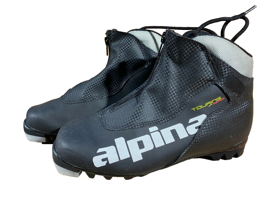 Alpina Touring Jr Nordic Cross Country Ski Boots Size EU38 US6 for NNN