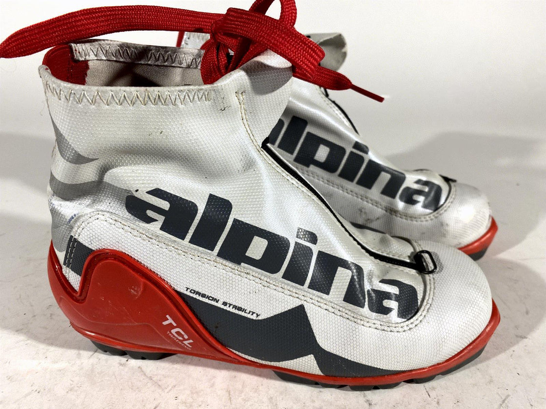 Alpina TCL Nordic Cross Country Ski Boots Size EU37 US5.5 for NNN