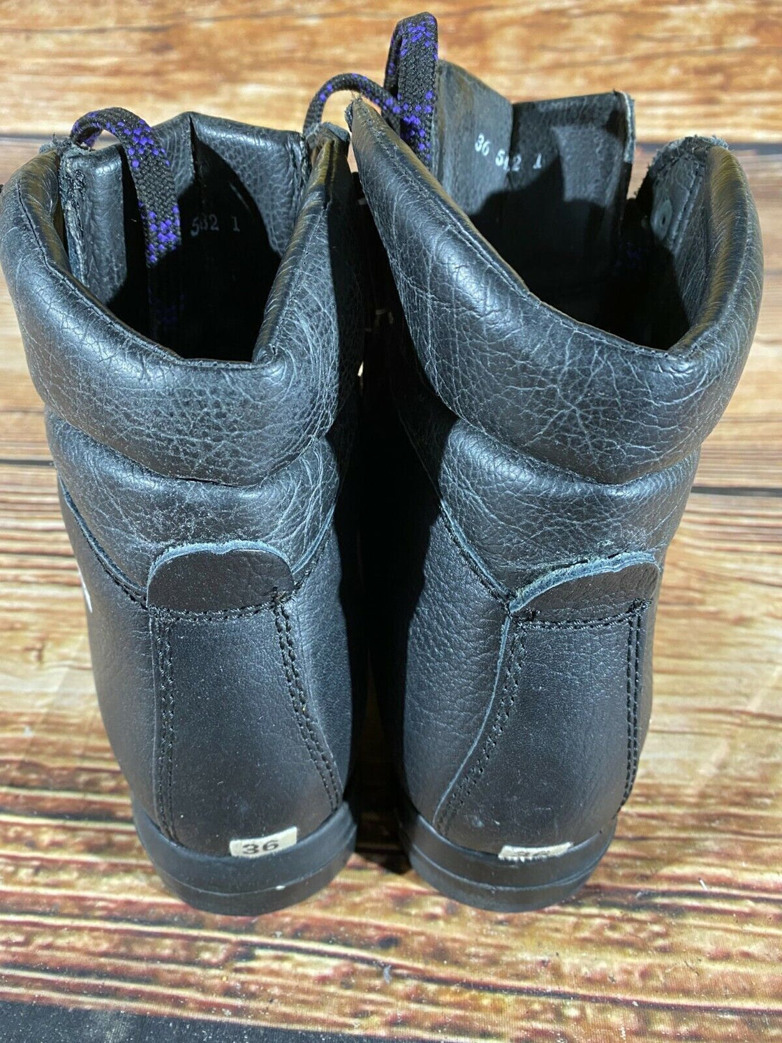 Alpina Gore-tex Nordic Cross Country Ski Boots Size EU36 US4.5 NNN BC bindings