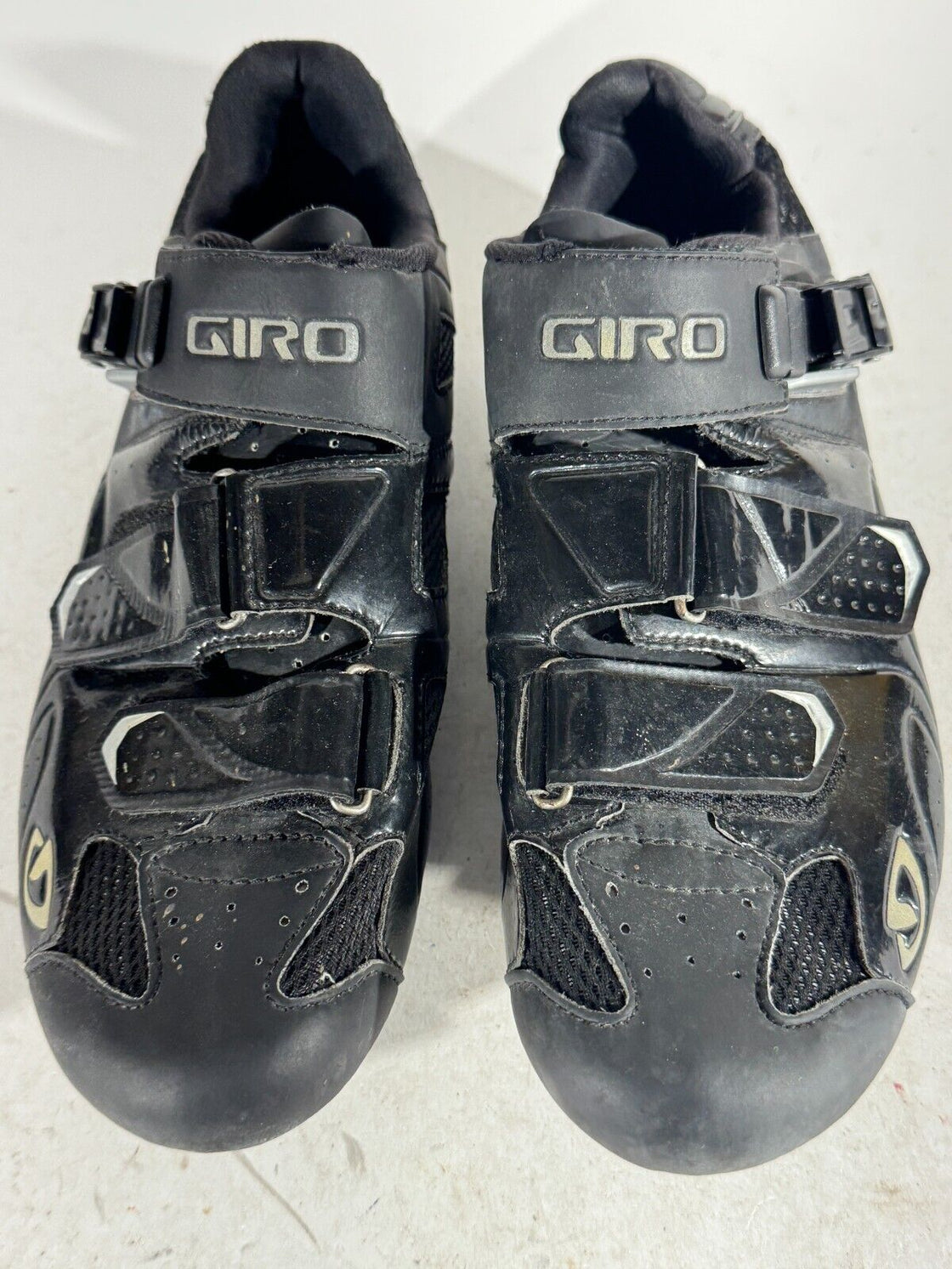 GIRO Trans HV Carbon Road Cycling Shoes Size 3 Bolts EU43.5 US10 Mondo 270 cs491