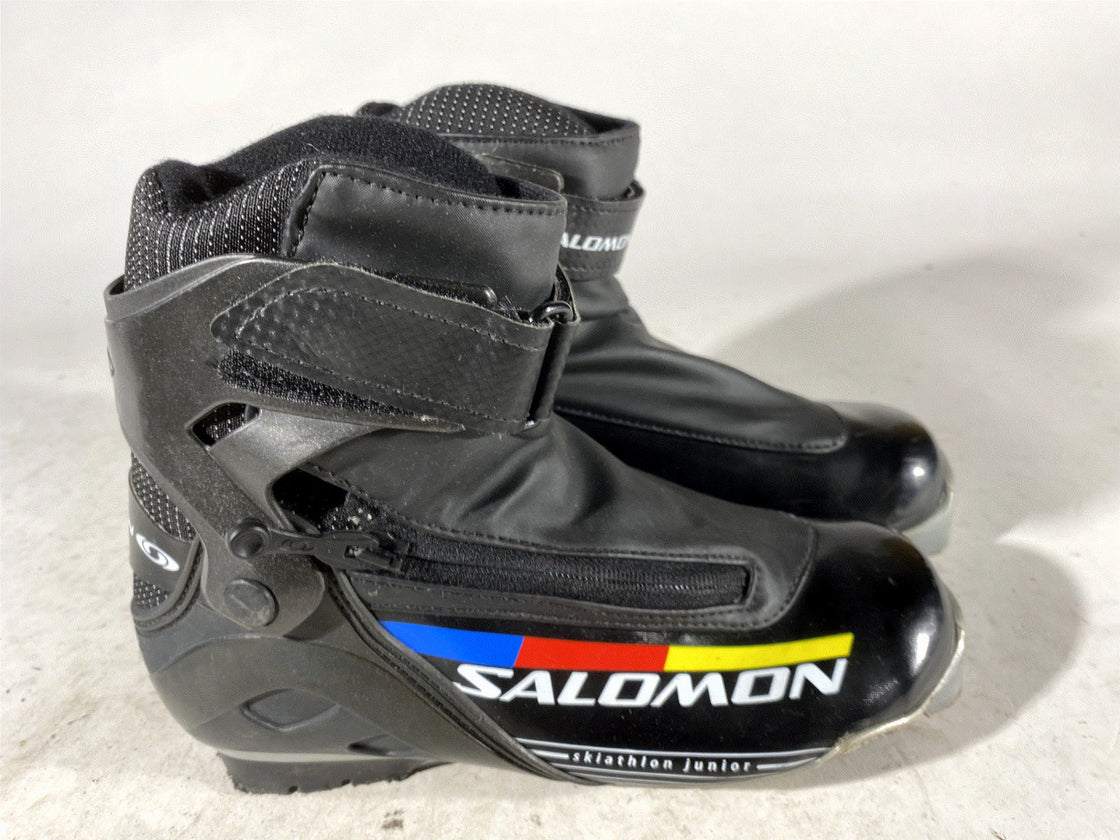 SALOMON Skiathlon Nordic Cross Country Ski Boots Size EU36 2/3 US4.5 SNS Pilot