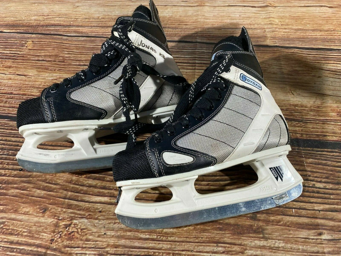 TECNO Ice Skates for Ice Hockey Winter Skating Unisex Size EU38 US6, Mondo 240