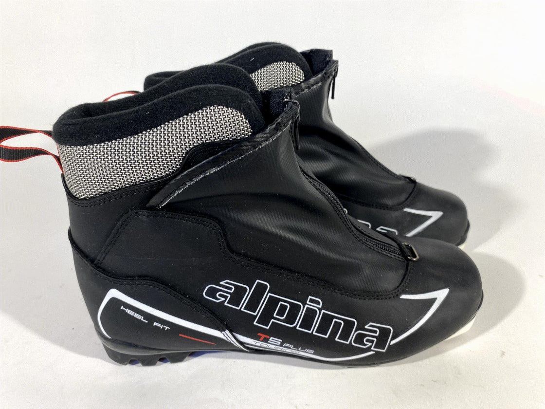 Alpina T5 Plus Nordic Cross Country Classic Ski Boots Size EU41 US8 for NNN 10