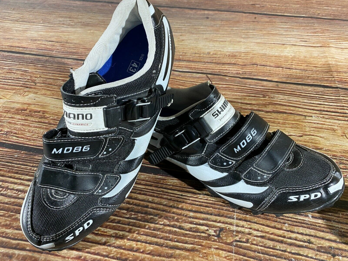 SHIMANO M086 Cycling MTB Shoes Mountain Bike Boots EU43, US8.9  Mondo 272