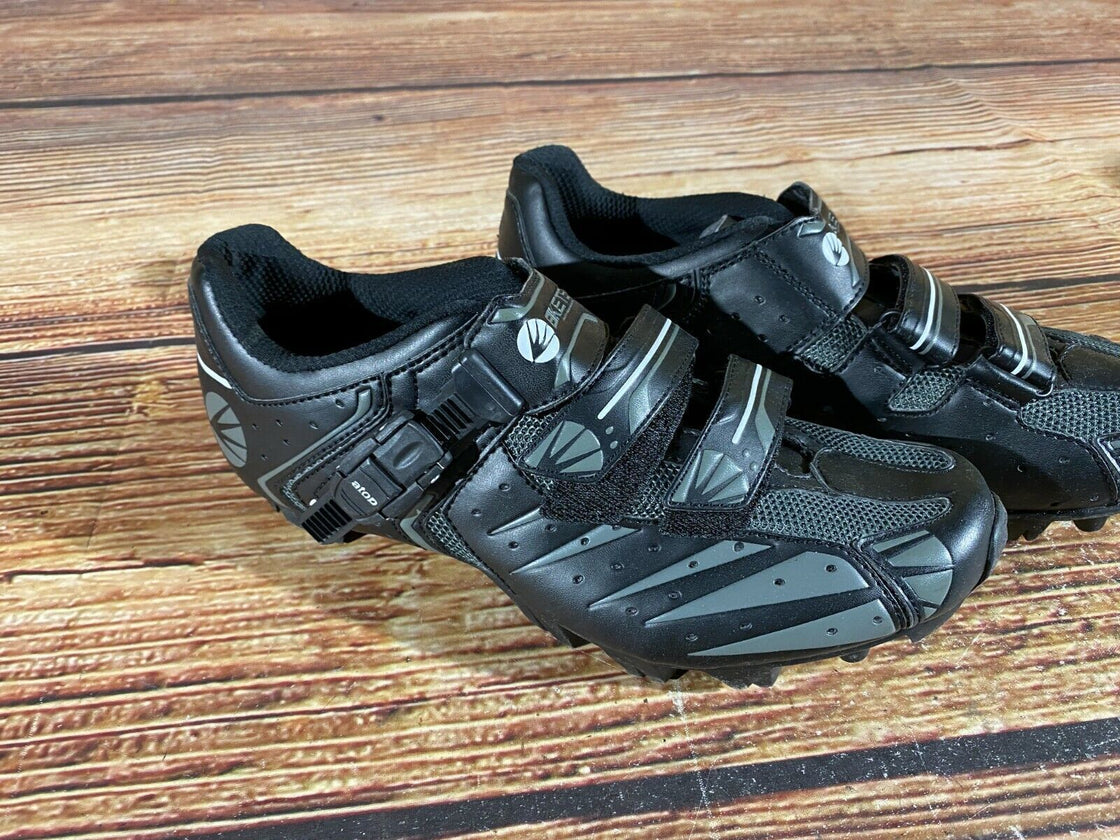 BIKE TEC Cycling MTB Shoes Mountain Biking 2 Bolts Size EU42, US8 Mondo 262