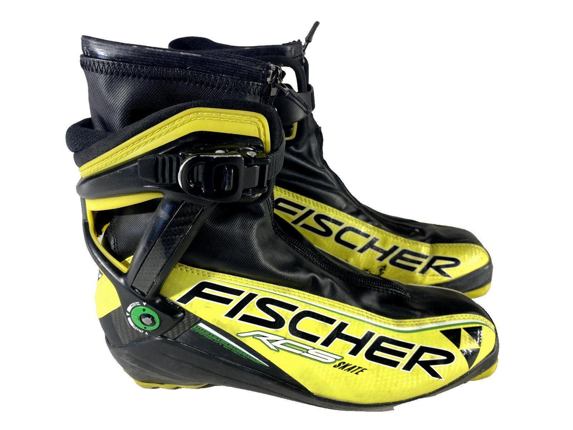 Fischer RCS Skate World Cup Nordic Cross Country Ski Boots Size EU41.5 US9 NNN