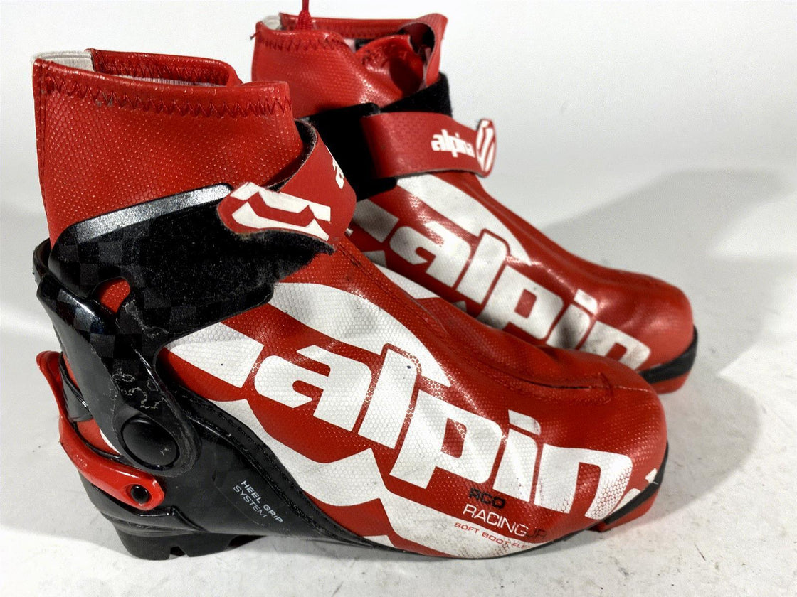 Alpina RCO Racing JR Nordic Cross Country Ski Boots Size EU35 US3.5 NNN