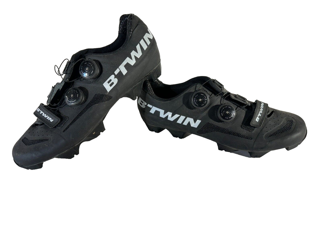 BTWIN Carbon Cycling MTB Shoes Mountain Bike Boots EU45 US11 Mondo 290 cs154