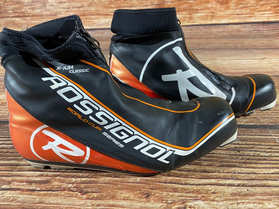 Rossignol X-ium World Cup Nordic Cross Country Ski Boots Size EU45 US11.5 NNN