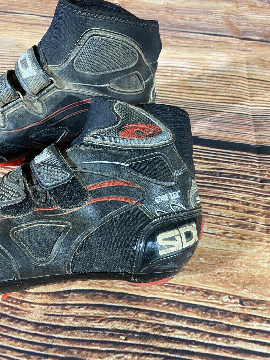 SIDI Winter GTX Road Cycling Shoes Biking Boots Shoes Size EU42 US8 Mondo 254