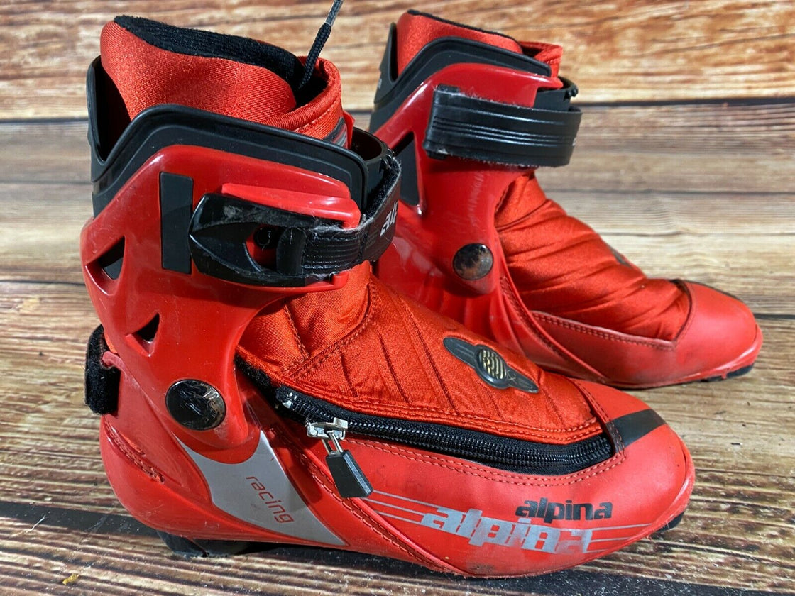 Alpina Sk Racing Nordic Cross Country Ski Boots Size EU37 US5 for NNN