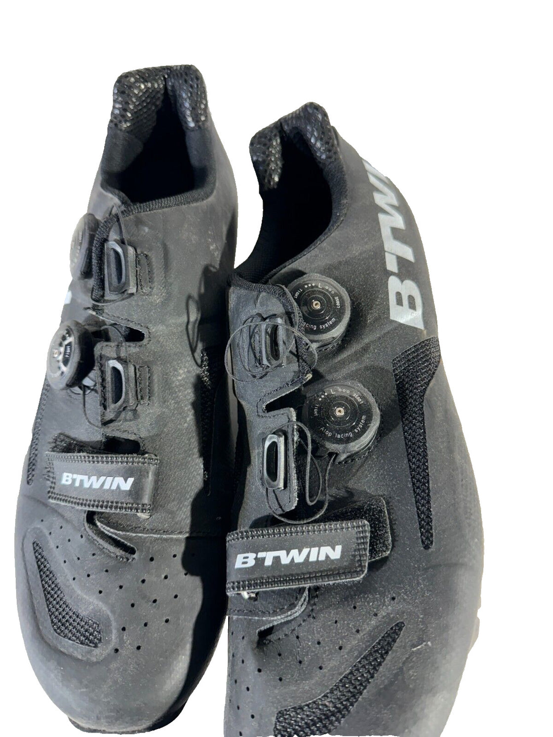 BTWIN Carbon Cycling MTB Shoes Mountain Bike Boots EU45 US11 Mondo 290 cs154