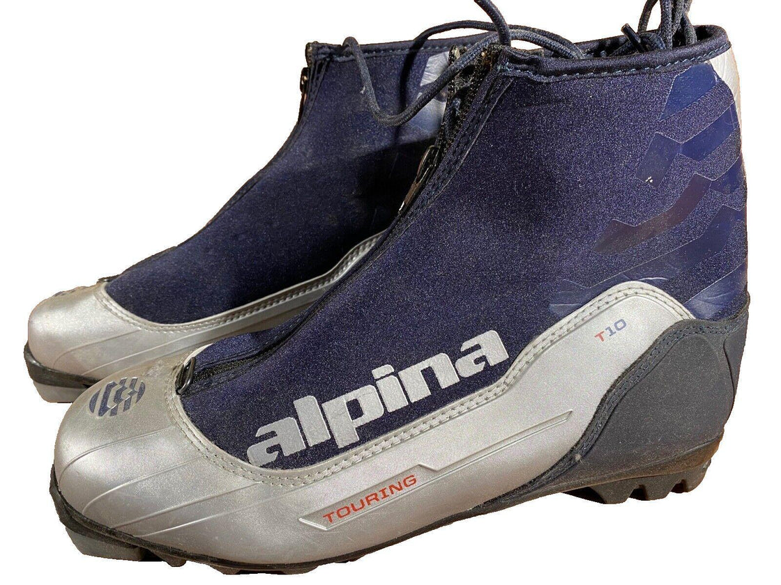 Alpina T10 Nordic Cross Country Ski Boots Size EU41 US8 for NNN