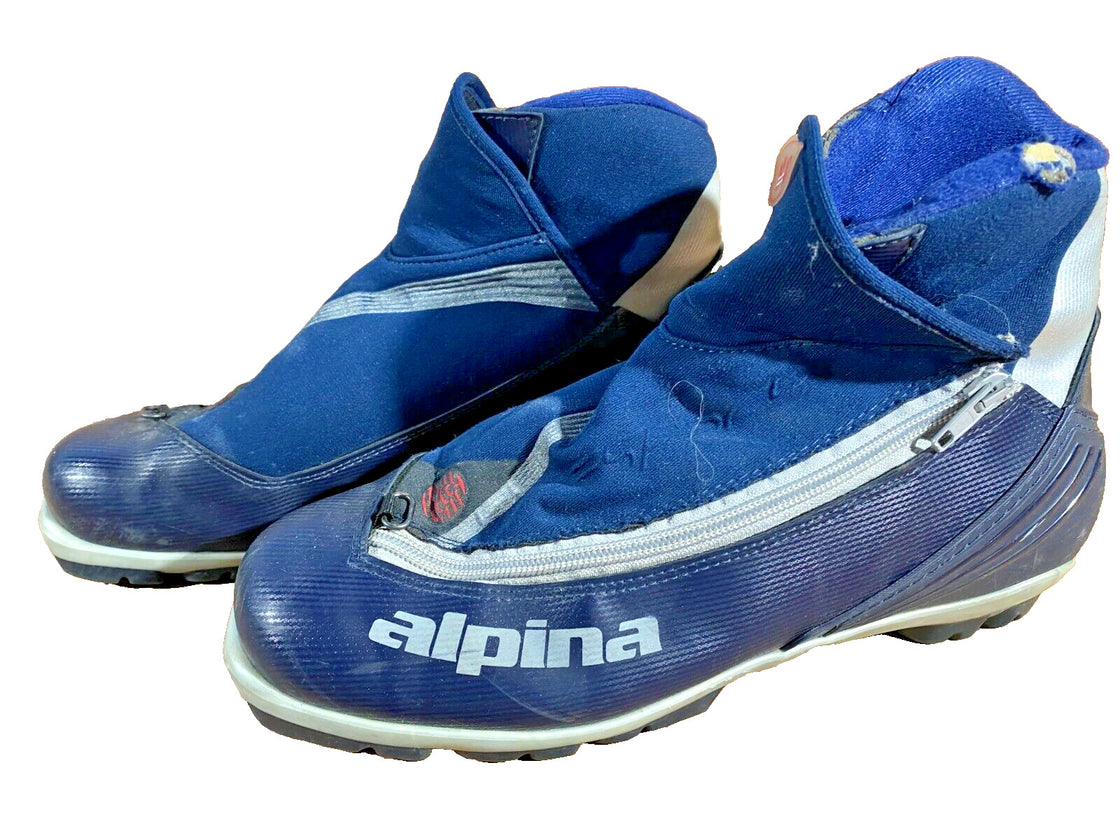 Alpina ST11 Nordic Cross Country Ski Boots Size EU44 US10.5 for NNN bindings