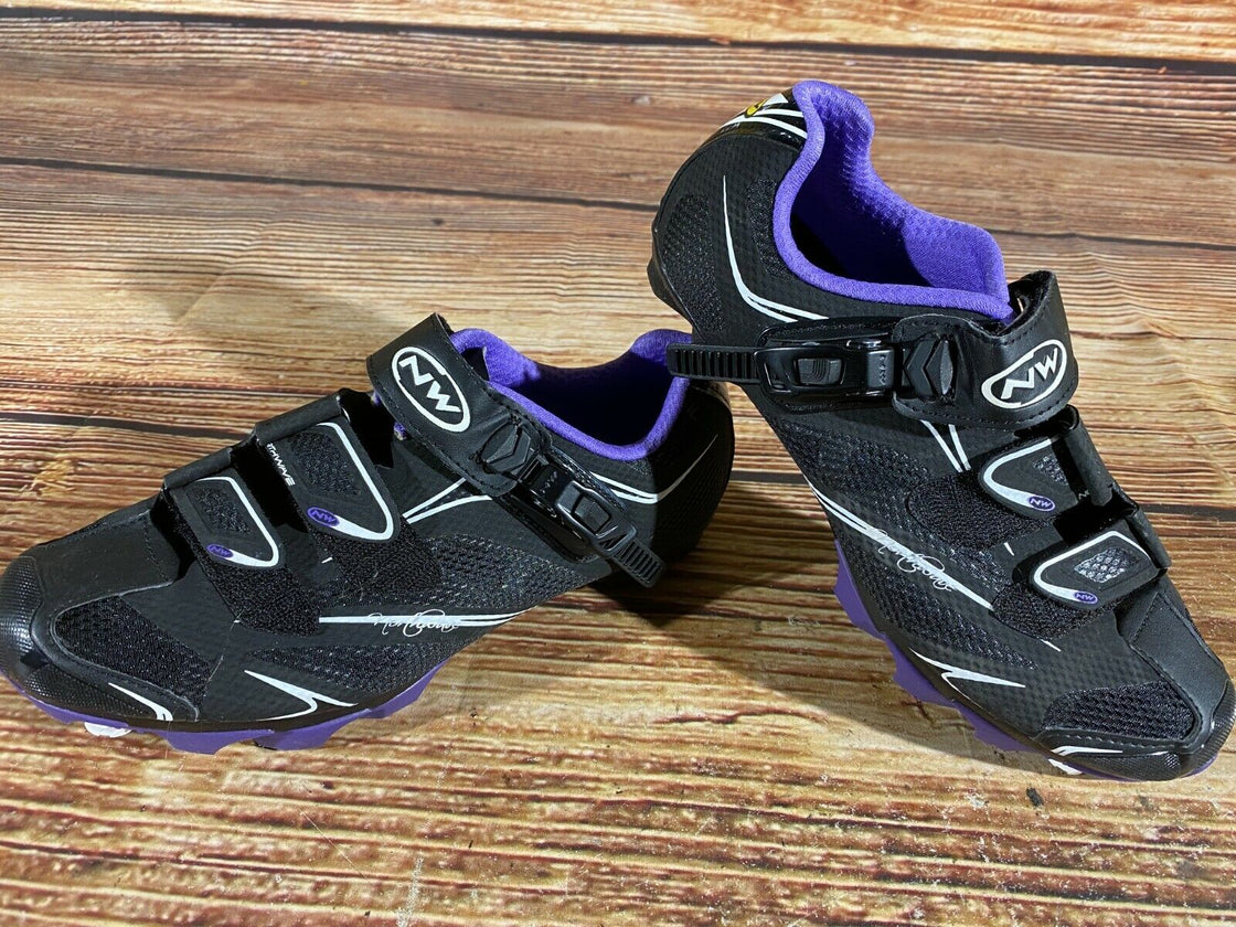 NORTHWAVE Cycling MTB Shoes Mountain Bike Boots Ladies EU39, US7, Mondo 245