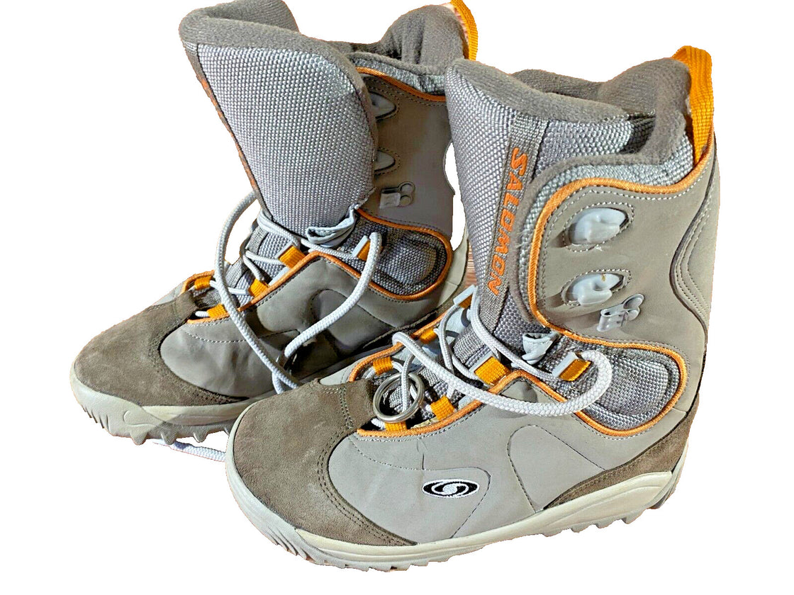 SALOMON Snowboard Boots Size EU39 2/3, US6.5, UK6, Mondo 254 mm