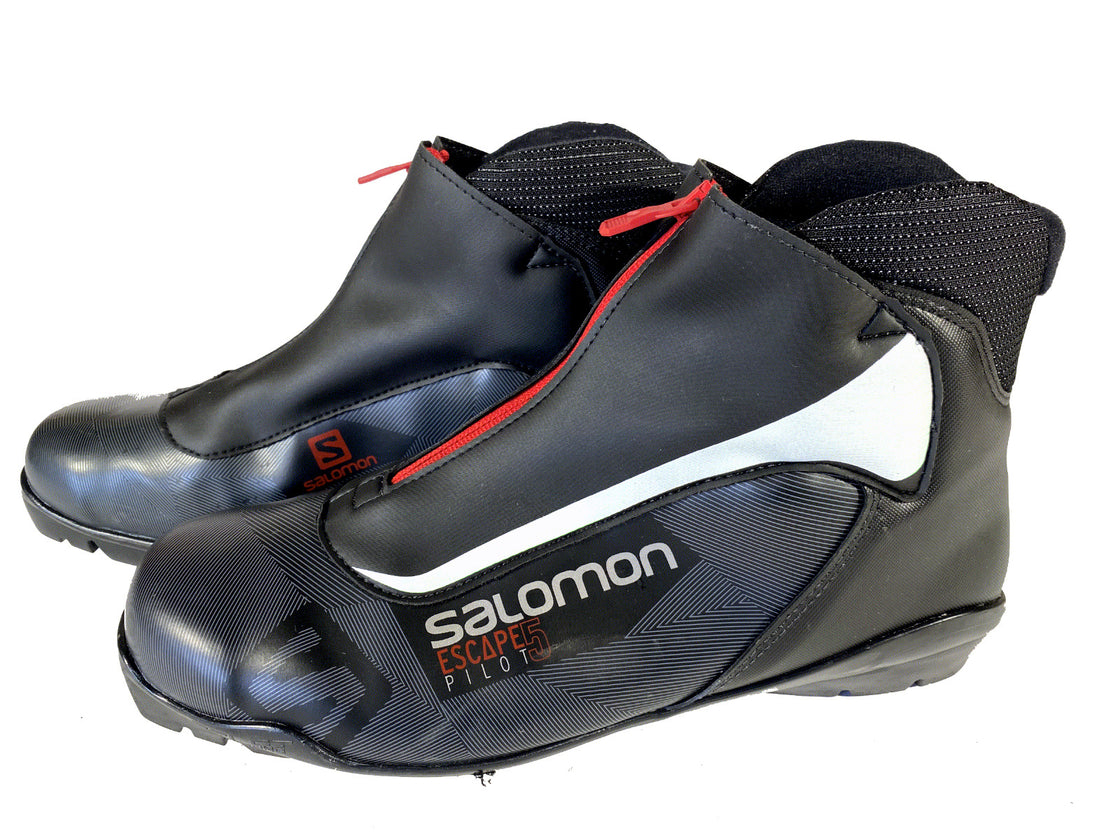 SALOMON Escape 5 Nordic Cross Country Ski Boots Size EU46 2/3 US12 SNS Pilot