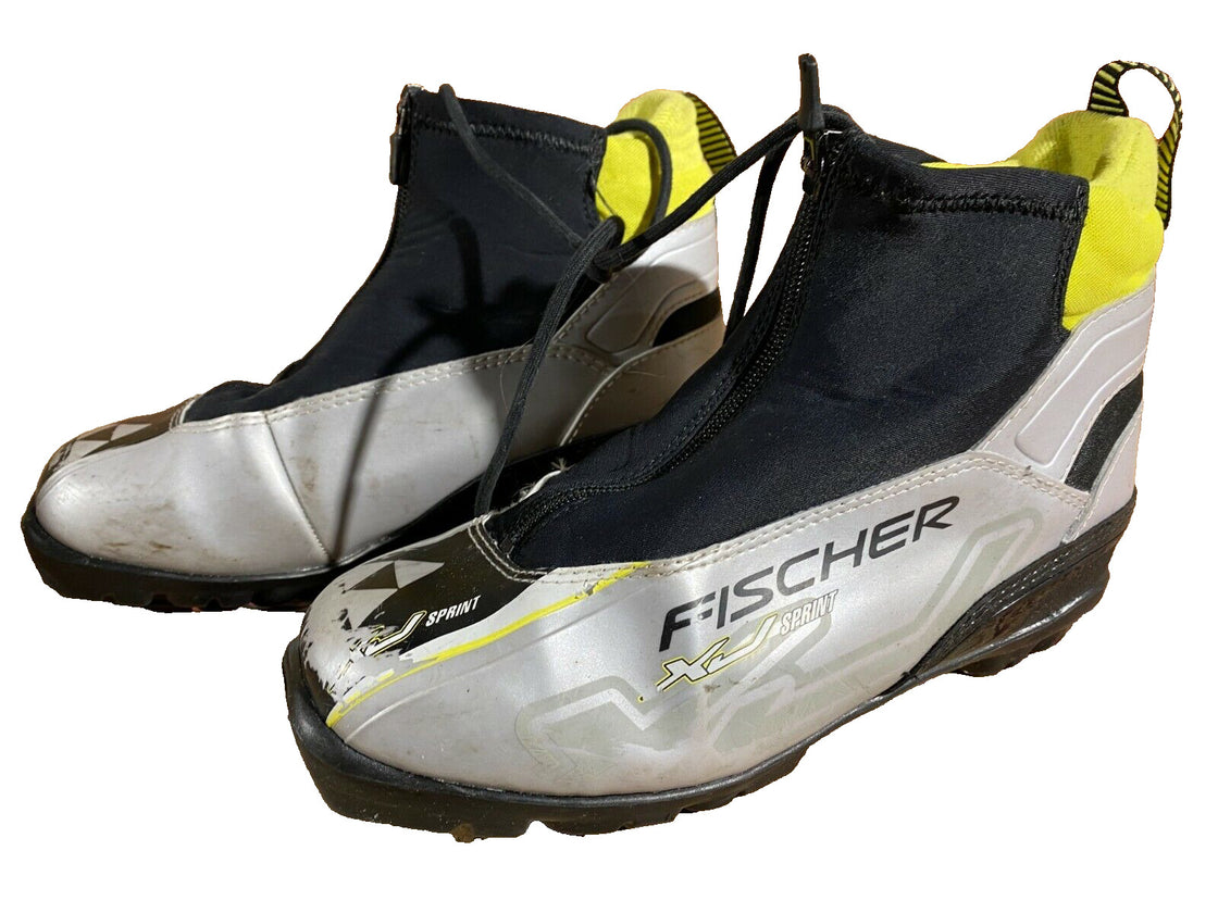 Fischer XJ Sprint Nordic Cross Country Ski Boots Size EU39 US7 for NNN