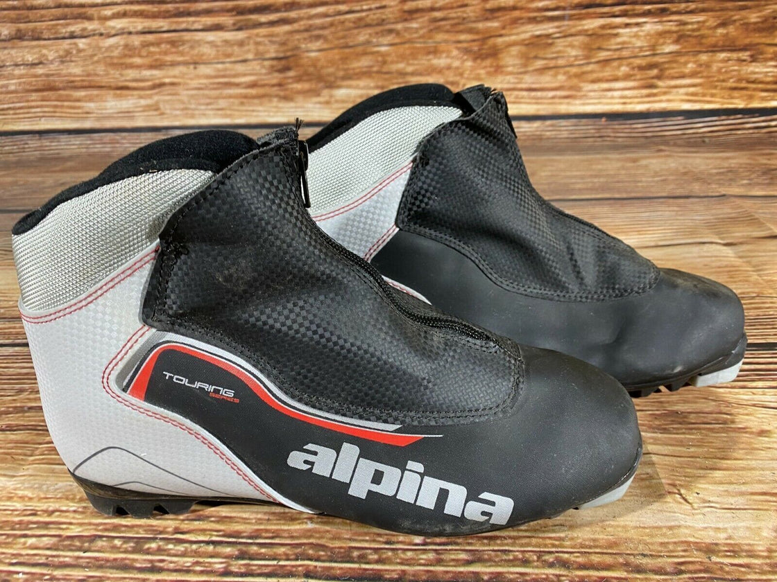 Alpina Touring Nordic Cross Country Ski Boots Size EU43 US9.5 for NNN bindings