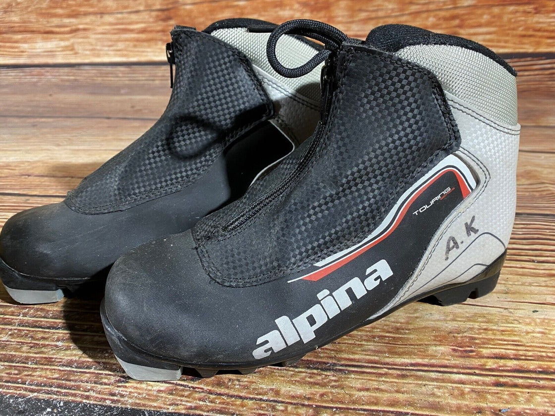 Alpina Touring Nordic Cross Country Ski Boots Size EU36 US4.5 for NNN 748