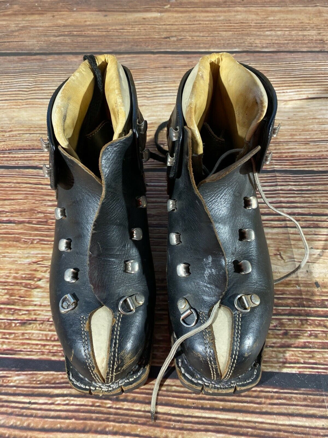 KASTINGER Vintage Alpine Ski Boots Skiing US5 UK4.5 Mondo 240 Cable Binding KL74