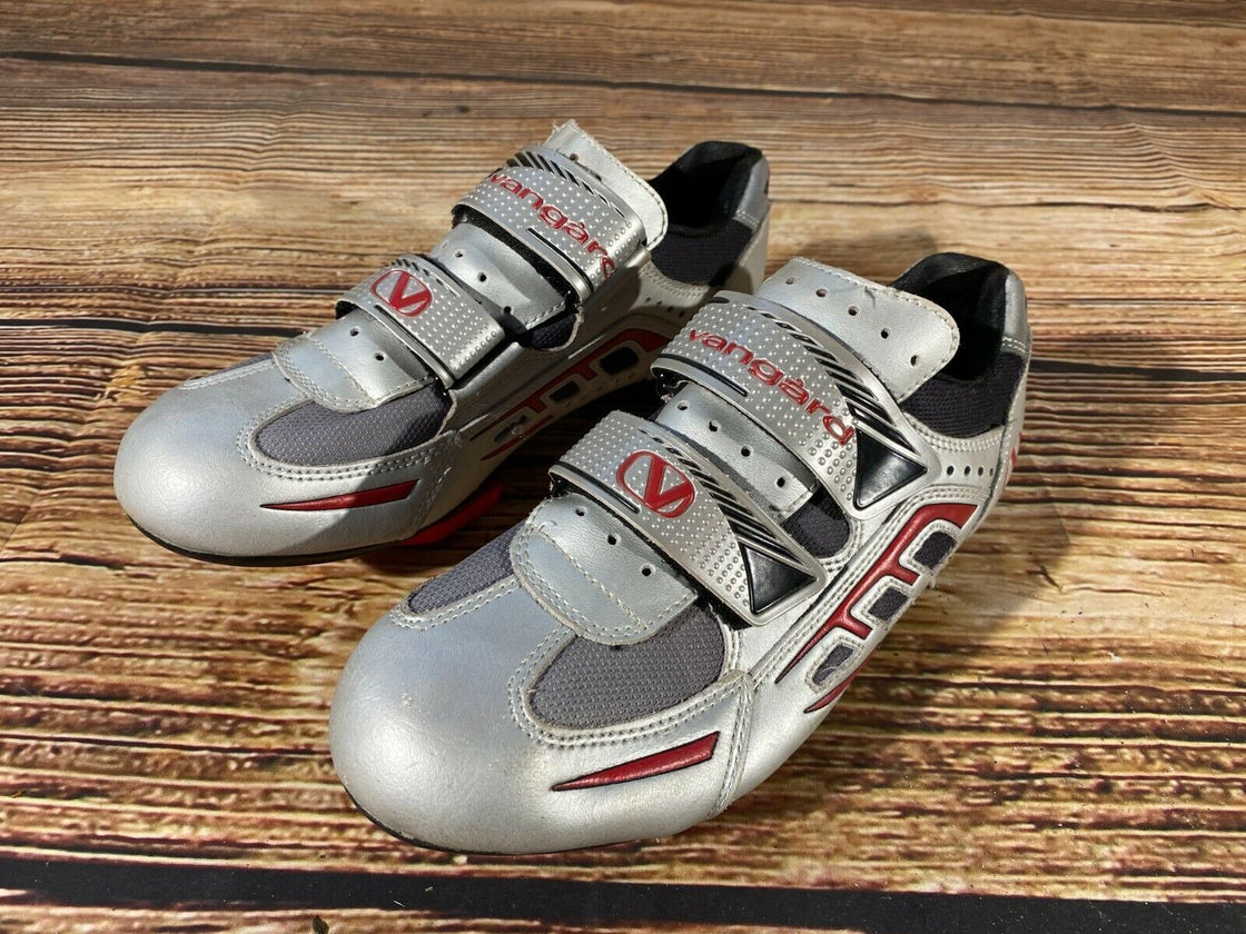 VANGARD Road Cycling Shoes Clipless Biking Boots Size EU 38 with Cleats