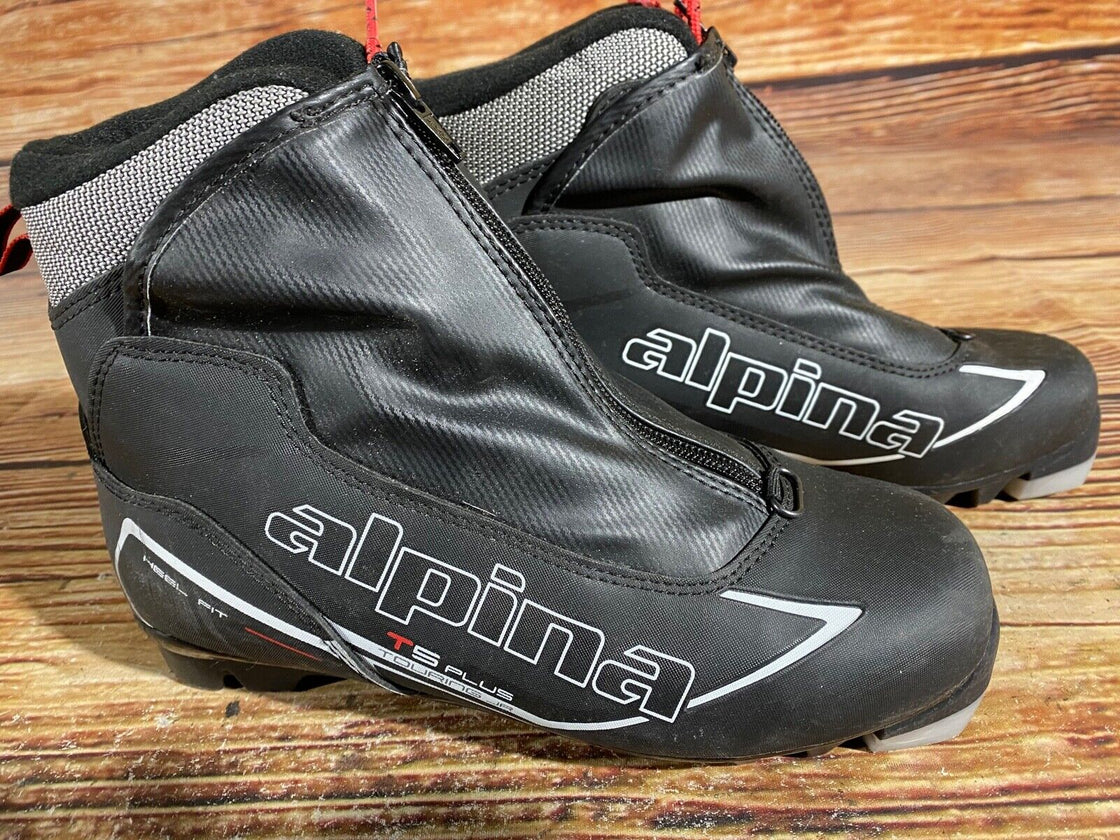 Alpina T5Plus Nordic Cross Country Ski Boots Size EU37 US5.5 for NNN