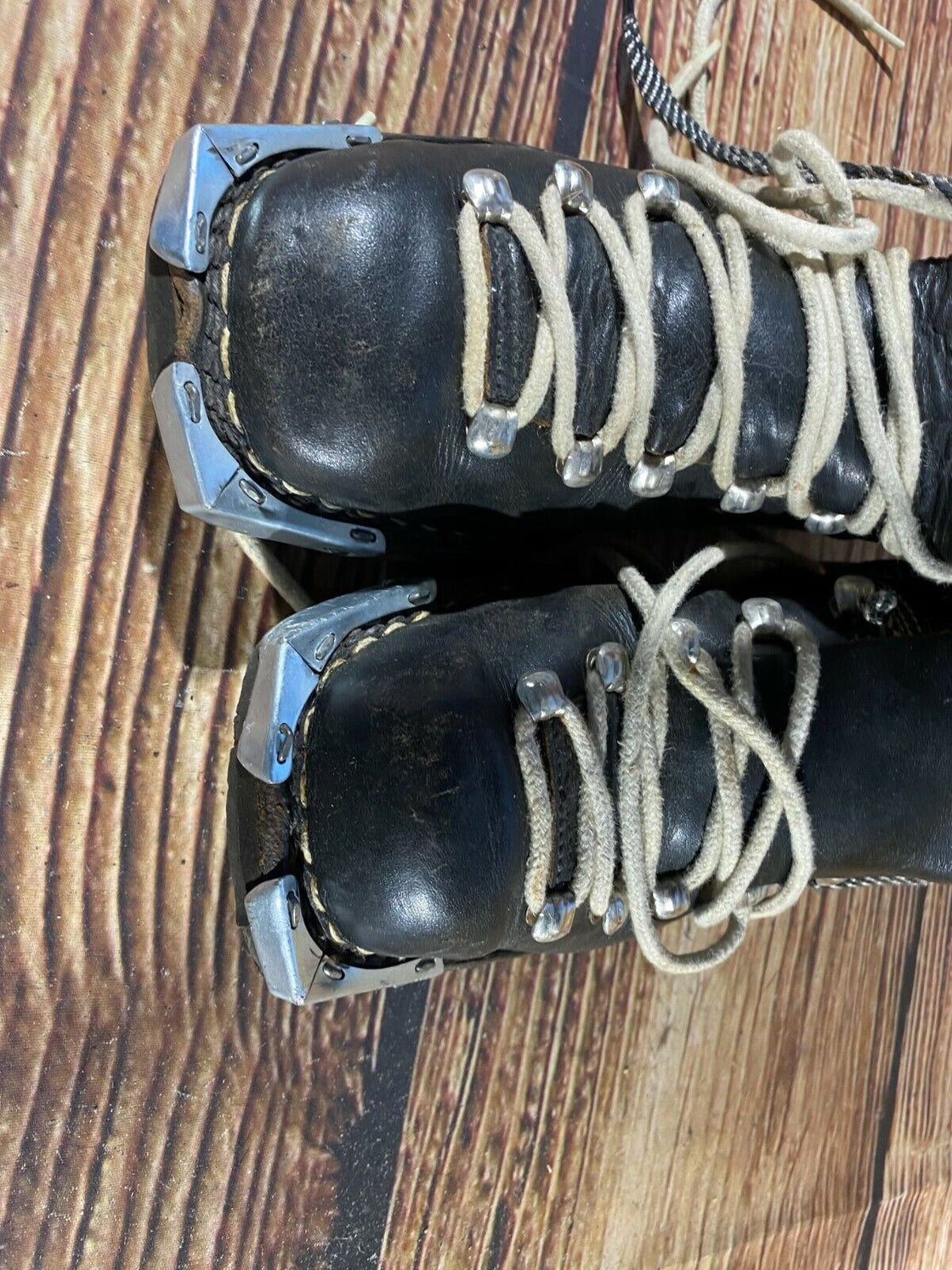 GARMISCH Vintage Cross Country Ski Boots Kandahar Old Cable Binding EU38 US6 KL2