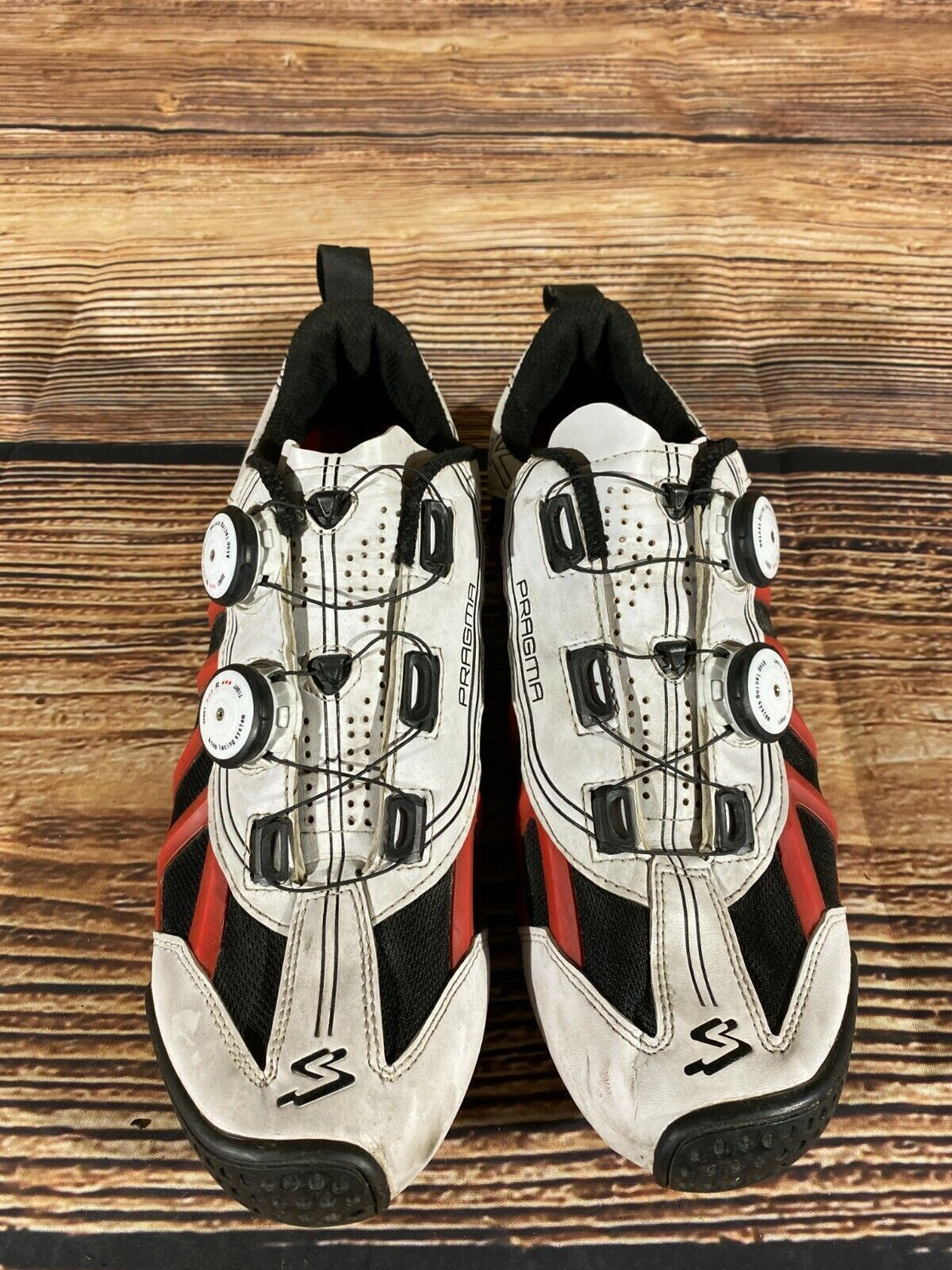 SPIUK Pragma Carbon Road Cycling Shoes Biking Boots Size EU46, US11.5, Mondo 286