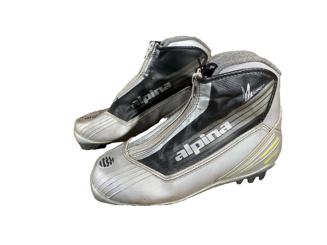 Alpina SP20L Cross Country Ski Boots Classic Size EU35 US3.5 NNN Rottefella 846