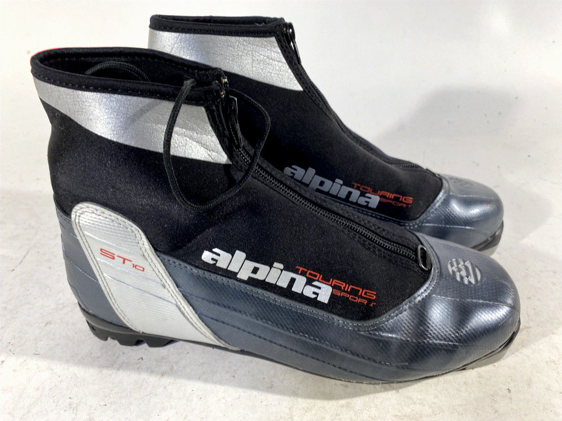 Alpina ST10 Classic Nordic Cross Country Ski Boots Size EU42 US9 NNN 294