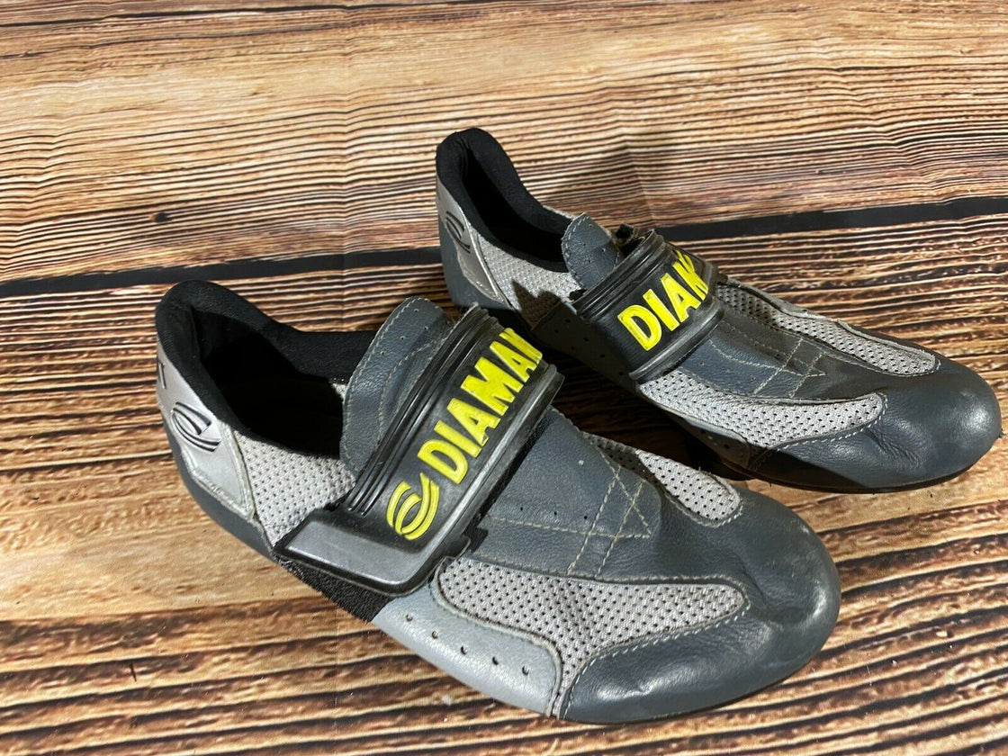 DIAMANTI Vintage Road Cycling Shoes Biking Boots Size EU39, US6, Mondo 240