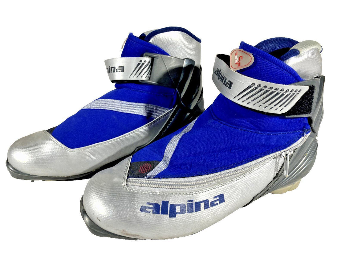 Alpina SP25 Nordic Cross Country Ski Boots Size EU40 US7.5 for NNN