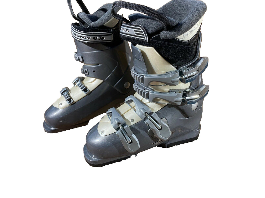 SALOMON Alpine Ski Boots Size Mondo 240 - 245 mm, Outer Sole 287 mm DH130