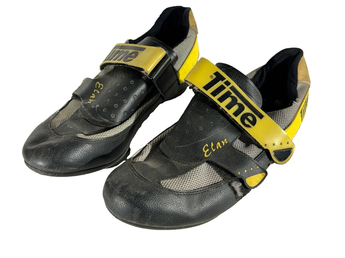 TIME Elan Vintage Cycling Road Shoes EU43 US9 UK8 Mondo 270 cs604