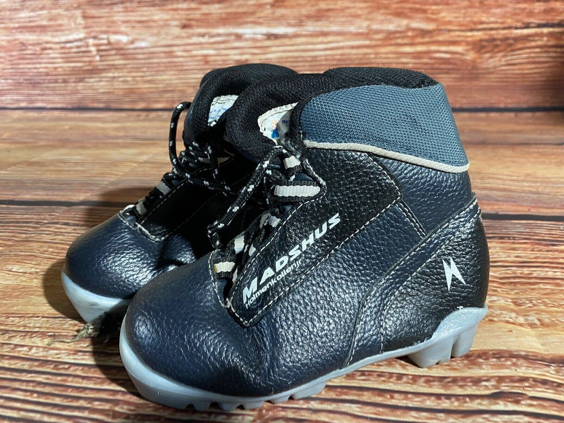 Madshus Holm Kids Nordic Cross Country Ski Boots Size EU26 US9 NNN M273